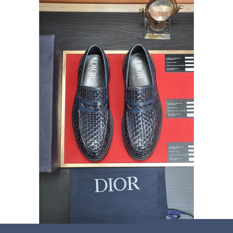 ch**an D*or leather shoes